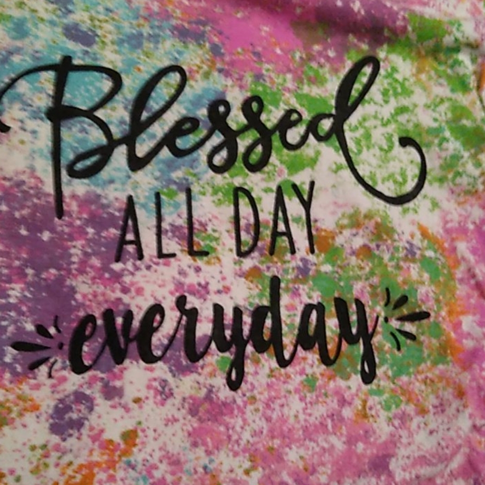 A beautiful tie dye shirt